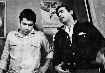 Plínio Marcos e Luís Gustavo em Beto Rockfeller